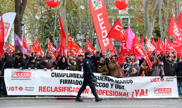  La Enfermería sindical se abre al A plus pero sin Estatuto propio.