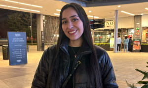 Cristina Bermúdez, estudiante de Enfermería, 