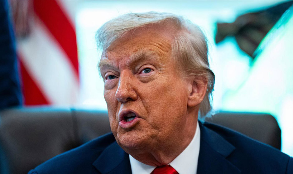 El presidente de EEUU, Donald Trump, que firmó un pacto arancelario del 15% con Europa