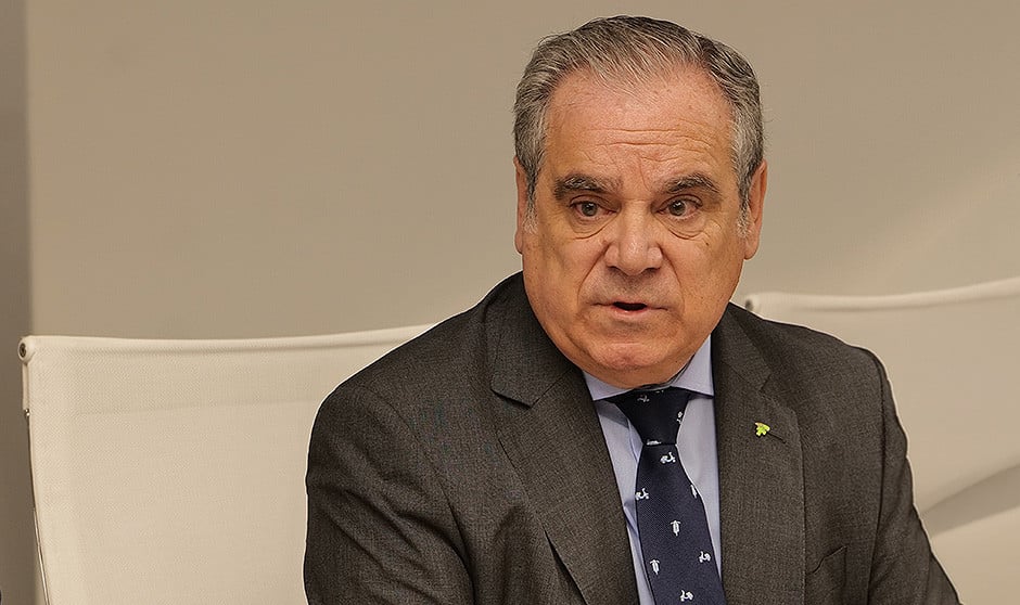  El presidente del Cgcof, Jesús Aguilar.