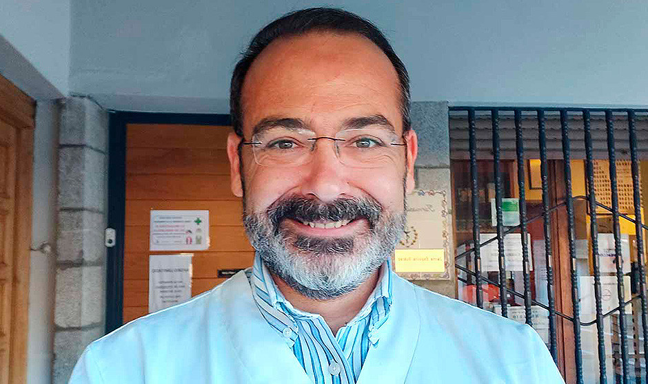 El presidente de la Sociedad Española de Farmacia Rural, Jaime Espolita.