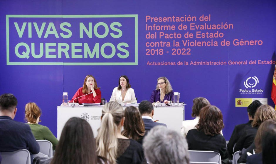  Presentación del documento 'Evaluación del Pacto de Estado contra la Violencia de Género. Años 2018-2022. Actuaciones de la Administración General del Estado'.