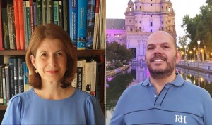 Los profesores de FP Marta Encinas y Marco Antonio Vázquez recalcan que el Grado Superior ofrece mayor especialización en asignaturas como Anatomía