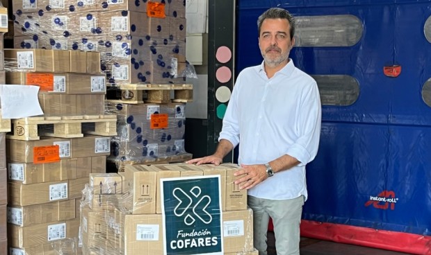 La Fundación Cofares dona 400 kits sanitarios a los afectados por incendios