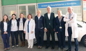 La Hospitalización a Domicilio del Infanta Leonor creció un 25% en 2017