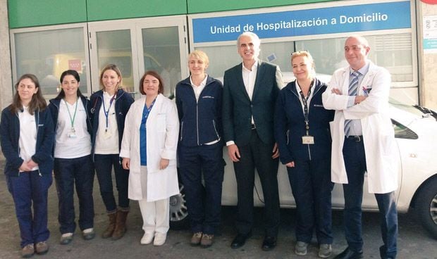 La Hospitalización a Domicilio del Infanta Leonor creció un 25% en 2017