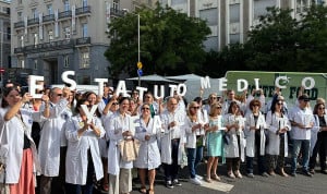  Huelga de los médicos (Foto de Amyts).