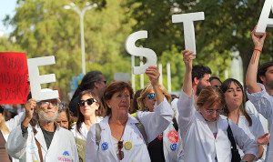 Manifestación por el Estatuto Marco