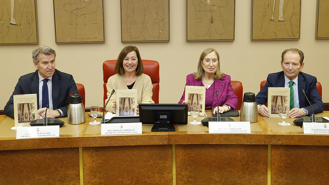 Ana Pastor presenta en el Congreso de los Diputados  ‘Discursos Parlamentarios de Ana Pastor Julián’