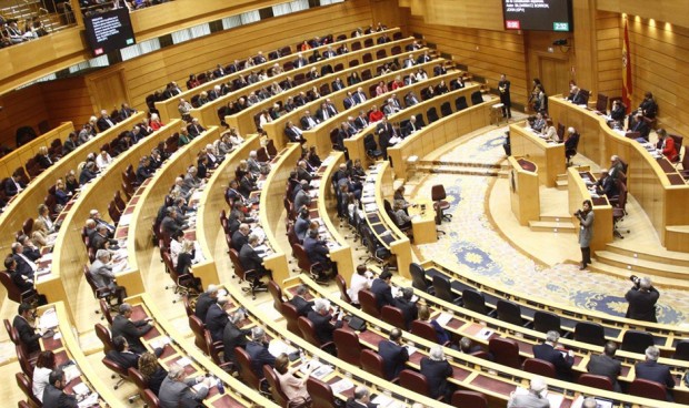 Pleno del Senado, donde se debatirá la introducción del catalán en el examen del MIR 2024. 