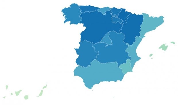 La inmunidad Covid supera el 60% en 11 CCAA entre vacunados y contagiados