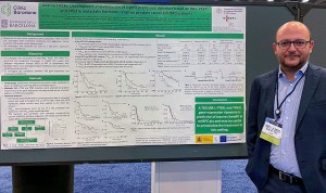 El oncólogo Óscar Reig, en el Congreso  Internacional de la Sociedad Americana de Oncología Clínica (ASCO).
