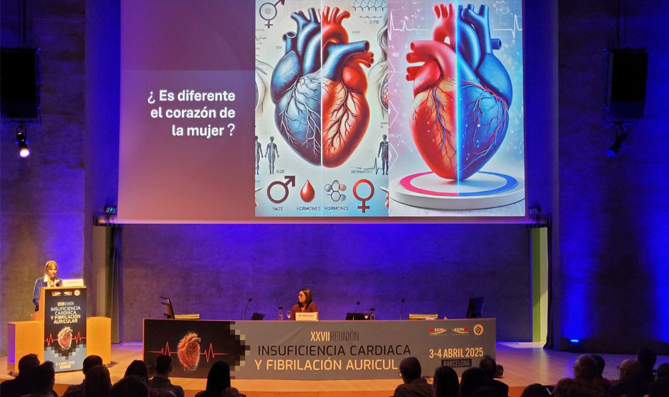  XXVII Reunión de Insuficiencia Cardiaca y Fibrilación Auricular de la Sociedad Española de Medicina Interna en la que se alertó de las diferencias de género en insuficiencia cardiaca 