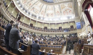 El pleno del Congreso, que aprobó la Ley ELA por unanimidad en octubre de 2024
