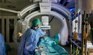 Quirófano de Neurorradiología Intervencionista en las nuevas instalaciones de la Unidad. 