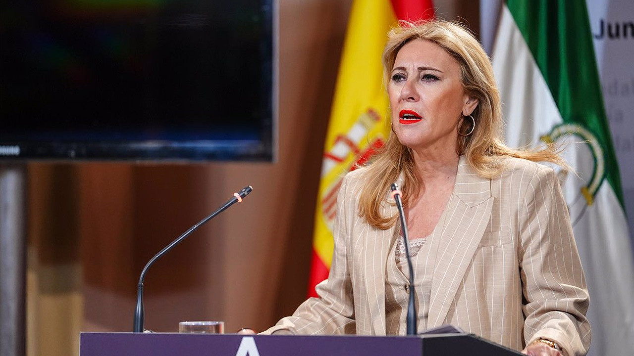 Carolina España, consejera de Economía y portavoz de la Junta de Andalucía