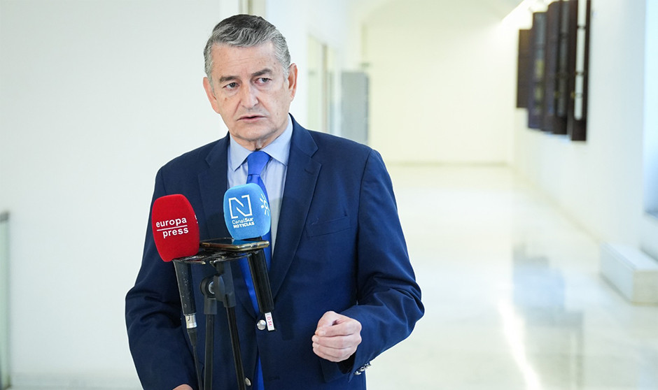 Antonio Sanz, consejero de Sanidad, Presidencia y Emergencias de la Junta de Andalucía.