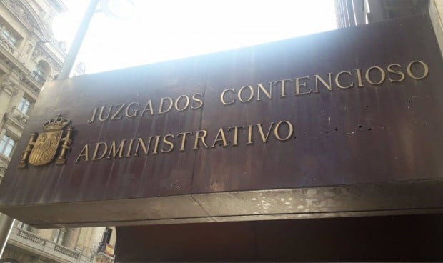 Exterior de los Juzgados de lo Contencioso Administrativo.