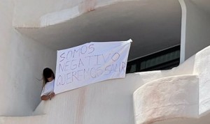 La Justicia ‘libera’ a los 181 estudiantes no infectados del hotel de Palma