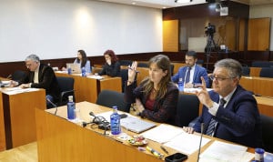  Imagen de la Comisión de Sanidad de las Cortes de Castilla-La Mancha.