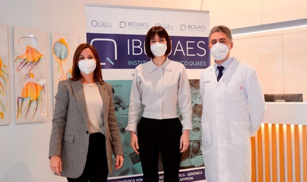 Diana Morrant visits Ascires Universitats Clinic and IBQuaes