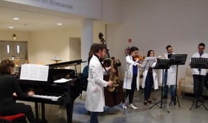 La música como nueva 'terapia' en el Hospital General de Ciudad Real