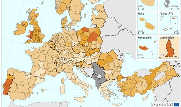 La neumonía mata al doble de personas en Extremadura que en Navarra