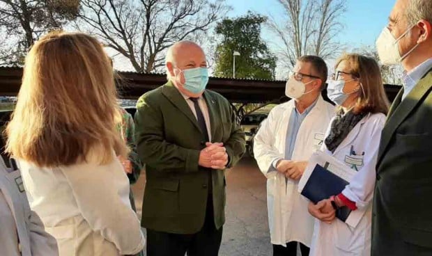 La nueva UCI del Hospital San Agustín de Linares, lista a finales de marzo