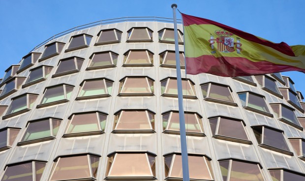 Exterior del Tribunal Constitucional.