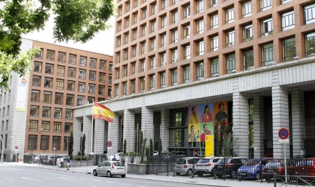 Exteriores del Ministerio de Sanidad. 