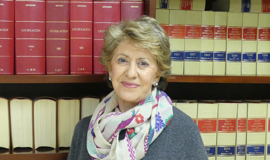 Carmen Hoyos, representante nacional de Médicos Jubilados de la OMC.