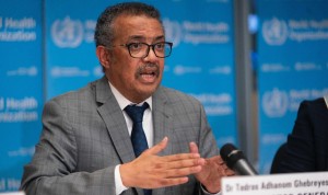   Tedros Adhanom, director general de la OMS, pone el foco sobre una nueva variante covid con gran "mutabilidad".