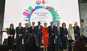 La ministra de Sanidad, Mónica García