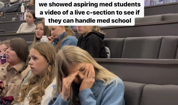 La operación en vídeo que más impacta a los futuros médicos: "Qué mareo"