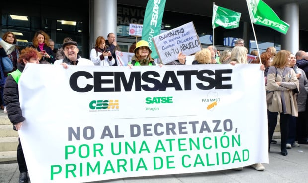 El Salud y CEMSatse alcanzan un preacuerdo para desconvocar la huelga de Aragón