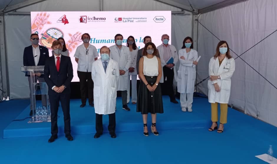 Roche y Fedhemo impulsan salas "humanizadas" en el Hospital La Paz
