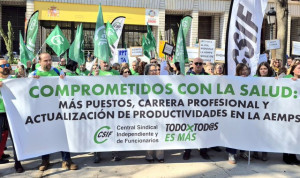 La plantilla de la Aemps vuelve a la calle: "No podemos cumplir objetivos"