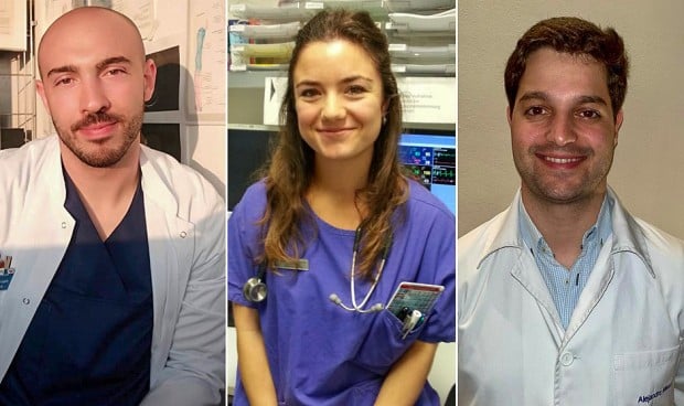 Alejandro Barros, Belén Barrera y Alejandro Mauri creen que la poca "flexibilidad" del SNS hace que cada vez más médicos opten por especializarse fuera de España