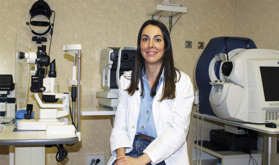 Isabel Bartolomé, oftalmóloga de HLA Clínica Montpellier.