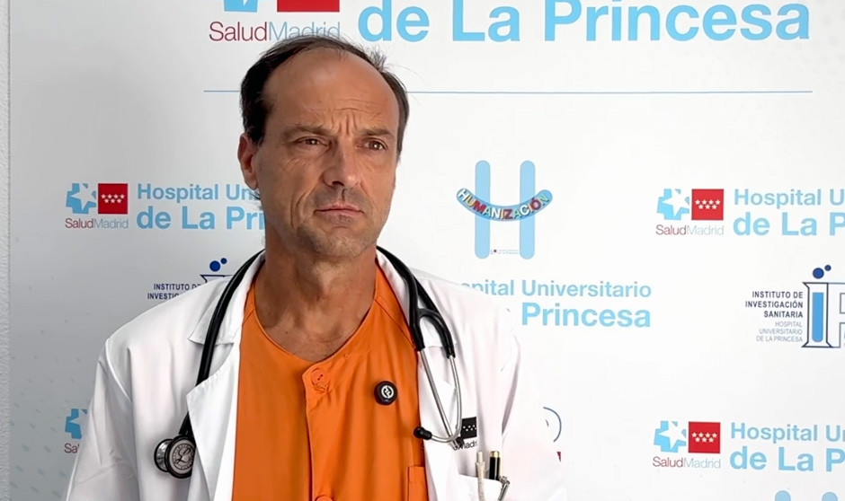 Guillermo Reyes, jefe del Servicio de Cirugía Cardíaca del Hospital La Princesa. 