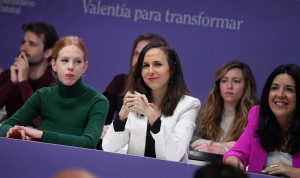 Ione Belarra, secretaria general de Podemos, presenta el programa sanitario de las elecciones del 28-M. 