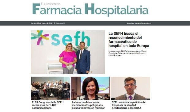 La Publicación de Farmacia Hospitalaria cumple 100 números