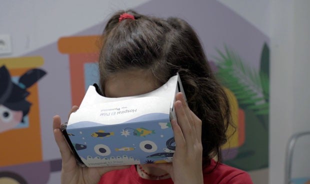 El Hospital El Pilar usa la realidad virtual en niños