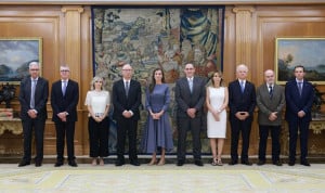 Audiencia entre Separ y la reina Letizia