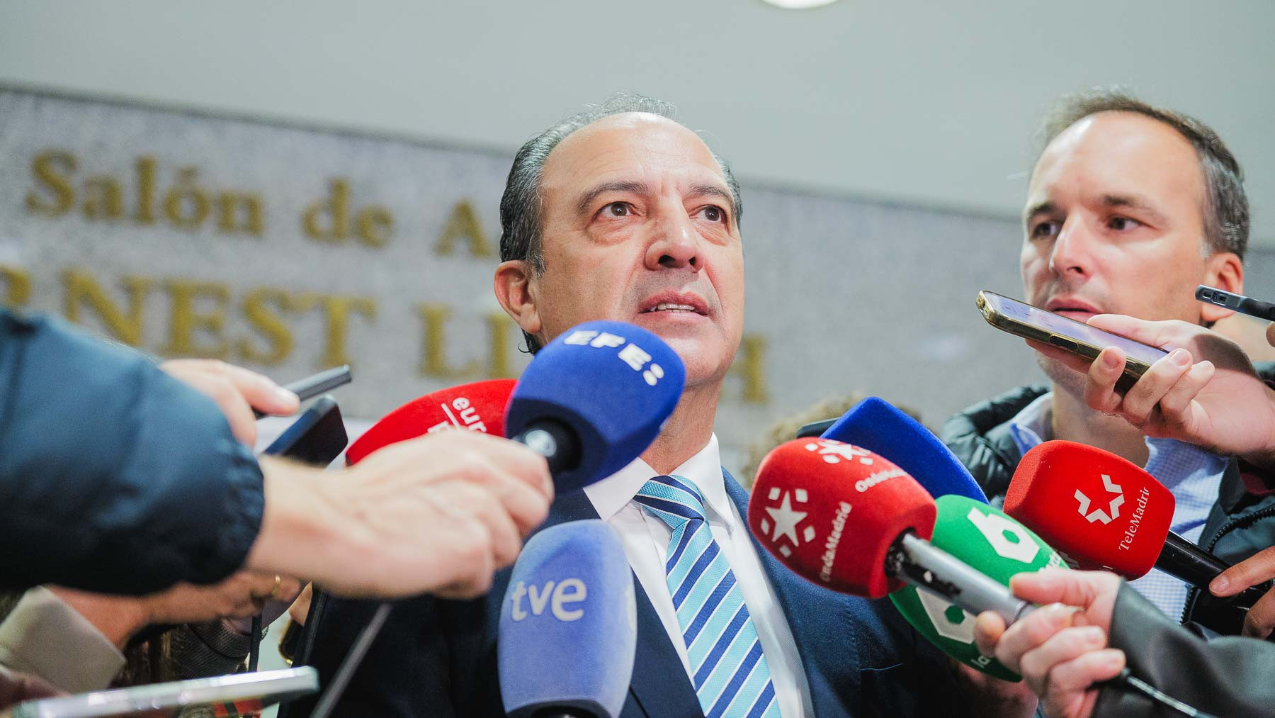  José Luis Bancalero, consejero de Sanidad de Aragón.