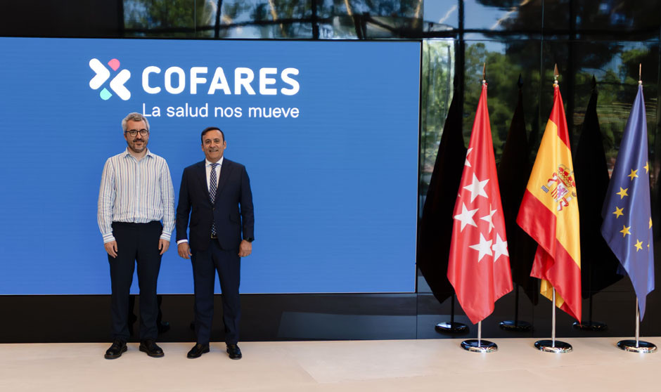  Eduardo Pastor, presidente de Cofares y Javier Padilla, secretario de Estado de Sanidad