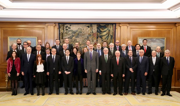 La sanidad española al completo, presente en la audiencia real 