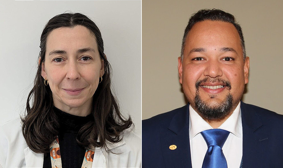  Gema Fernández, portavoz de Seimc; y Keith Albert Foo, responsable del Grupo de Trabajo de Medicina Rural de SEMG.