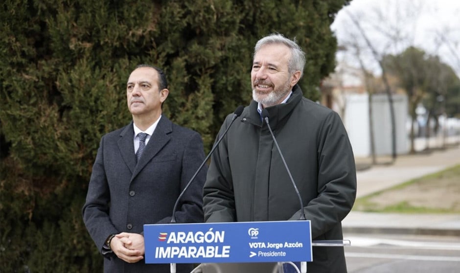 Jorge Azcón necesita aliados para ser investido.