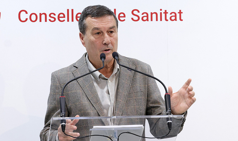  El conseller de Sanidad de la Comunidad Valenciana, Marciano Gómez. 